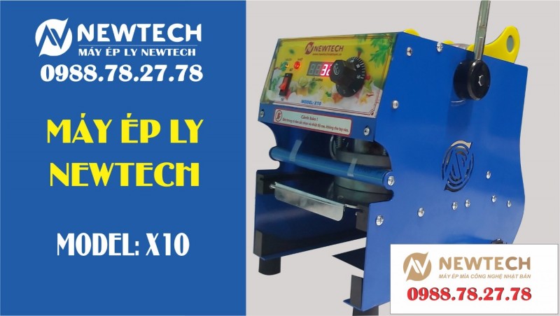Máy ép ly đa năng X10 Newtech